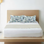 Satin Pillowcase for Hair and Skin, Vintage Floral Paisley Silk Pillowcase Soft and Cozy Body Pillow Covers, Queen Size Satin Pillow Cases with Envelope Closure(20x30 Inch), 1PC