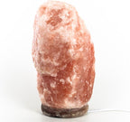 50–60 lbs Himalayan Salt Lamp – Extra Large Hand-Carved Pink Rock Salt Light with Wooden Base, Floor Lamp for Living Room, Spa, Meditation & Home Decor