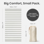 SummerSand Microfiber Beach Towel Extra Large (79 x 39.5 in) - Quick Dry, Sand Free - Compact and Lightweight for Travel - Recycled Materials - Travel Bag Incl - Oversized Pool Towel – Marble Sand