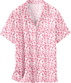 Girls & Womens Satin Pajamas Set, Silk Button-Down Sleepwear 2 Piece Nightwear, 3 Years - Women XXL