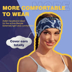 LC-dolida Sleep Headphones Bluetooth Headband Sleeping Wireless Headband Headphones with Thin HD Stereo Speakers Perfect for Side Sleepers, Sport, Yoga, Travel
