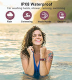 Smart Watch Health Fitness Tracker with 24/7 Heart Rate, Blood Oxygen Blood Pressure Sleep Monitor, 115 Sports Modes, Step Calorie Counter Pedometer IP68 Waterproof for Android and iPhone Women Men