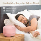 Aromatherapy Essential Oil Diffuser for Room: Air Humidifier Aroma Scent Cool Mist Colorful Lights Cute Small Large Waterless Auto Off Ultrasonic Diffusers for Home Bedroom Pink (300ml)