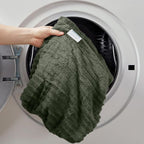 Nestl Green Throw Blanket for Couch - Cozy Warm Fuzzy Blankets for Women, Plush Small Fleece Throws for Girls - Olive Green, 50 x 60 Inches