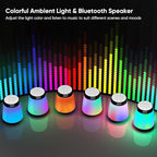 Sunrise Alarm Clock with Wake Up Light & White Noise Machine - 21 Soothing Sounds, 12 Color Dimmable Night Lights, Bluetooth Speaker, Digital Clock for Heavy Sleepers Adults/Kids