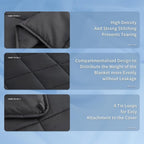 Topcee Weighted Blanket (20lbs 88"x104" Cal King Size) Soft Cooling Heavy Blanket Sleeping, Apply to 190-210 lbs Body, Thick Breathable Blanket with Glass Bead, Easy Care