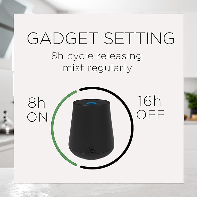 Air Wick Essential Mist Refill, 2 ct, Lush Honeysuckle & Raspberry, Essential Oils Diffuser, Air Freshener
