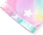 Beezizac Little & Big Girls Satin Silky Button Pajama Summer Short Sleeves Set Trendy Outfit Kid Size 6-16