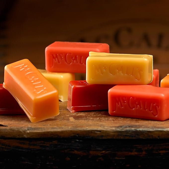 McCall’s Candles | Tuscan Sky | Scented Wax Melt | Amber, Musk, Citrus & Earthy Twilight | 6-Piece Break-Apart Bar | 12–24 Hours Per Wedge | Poured in the USA | 5.5 oz