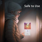 Inspirational Quote Night Light,Don't Let Yesterday Take Up Too Much of Today Night Lights Plug into Wall for Boys Girls Gifts, Dusk to Dawn Sensor Nightlight 0.5W Sleep Friendly