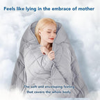 Topcee Weighted Blanket for Adults (15 lbs, 60" x 80") Queen Size Soft Cooling Heavy Blanket Sleeping, Apply to 130-160 lbs Body, Thick Breathable Blanket with Glass Bead, Easy Care