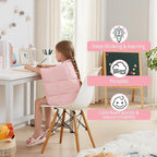 HOSUKKO Weighted Blanket - 2 lbs Pink Heavy Lap Indoor - Small Size Breathable Blanket(19 * 21 inches, 2 lbs)