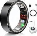 Smart Ring Health & Fitness Tracker for Men & Women – Sleep, Heart Rate & SpO₂ Monitoring, Stress & Activity Tracking, Women’s Health Support, 180+ Sports Modes, IP68 Waterproof, No Subscription Fee