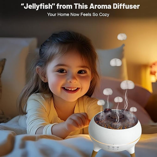 Aroma Diffuser with 7-Color Changing Lights, Quiet Ultrasonic Essential Oil Diffuser for Home, Auto Shut-Off, Cool Mist Humidifier for Bedroom, Office, Yoga