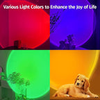 Neroupe Upgraded Sunset Lamp Projector with APP Control, Endless Color Changing Led Lamp Night Light, Mood Lighting Sunlight Sunset Lamps for Bedroom Decor/Room Decor/Living Room/Christmas Gifts/Party