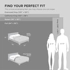 Bedsure GentleSoft Grey Fleece King Blanket for Couch - Cozy Soft Blankets for Women, Cute Small Throws for Girls, 108x90 Inches