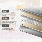 L'AGRATY Weighted Blanket - 40"x60" 7lbs Cooling Breathable Weighted Blanket Microfiber Material with Glass Beads