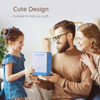 Aromatherapy Essential Oil Diffuser for Room: Air Humidifier Aroma Scent Cool Mist Diffusers Colorful Light Cute Mini Small Waterless Auto Off Ultrasonic for Home Bedroom (Brown Wood Grain)
