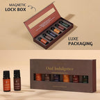 Folkulture Essential Oils Set for Diffuser | Set of 6 Luxury Floral & Oud Fragrance Oils | Orchid Oud, Rose Oud & Warm Sensual Blends, Eid Gifts & Home Fragrance Gift Set