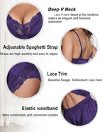 Avidlove Satin Pajamas Set Womens Lace Sleepwear Sexy Lingerie Cami Shorts Set S-XXL