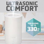 PureGuardian 30-Hour 0.80 Gal. Top Fill Cool Mist Ultrasonic Humidifier for Home with Aromatherapy Tray, Covers 320 Sq. Ft, White, H950AR