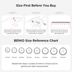 BENIO Gen 2 Smart Ring for Women & Men, Heart Rate,Fitness Tracker with Sleep，Step/Sleep/Blood Oxygen/Heart Rate Tracker, 5ATM Waterproof for iOS and Android,No Subscription, Xmas Gifts,Sliver 7