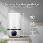 VIVOSUN 4L Cool Mist Humidifier with Remote Control for Bedroom, Plants, Baby, Dry Skin