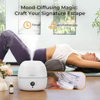 BOXING Top Fill Humidifiers for Bedroom Baby with Humidistat, 20dB Quiet Air Humidifier for Large Room & Indoor Plants with Remote, Cool Mist Diffuser for Home, 7 Color Light, Essential Oil Tray,Timer