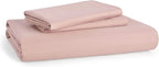Bedsure Duvet Cover Full Size - Soft Double Brushed Bedding Set for Kids & Adults, Zipper Closure, 3 Pieces, Includes 1 Duvet Cover (80"x90") & 2 Pillow Shams, NO Comforter, Blush Pink