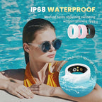 Smart Ring for Women Men, Health Tracker with Heart Rate/Blood Oxygen/Blood Pressure/Sleep Monitor/Step Counting, IP68 Waterproof Fitness Ring, No App Fees for iPhone & Android (Silver, 13#)