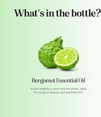 Bergamot Essential Oil for Diffuser Aromatherapy - 100% Pure Citrus Bergamot Oil for Hair Skin and Nails Plus Undiluted Relaxing Aromatherapy Essential Oil for Diffusers Baths and Topical Uses 1oz