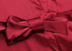 Women's Satin Short Robe Bridesmaid Bride Wedding Party Robes Silky Sleepwear Loungewear