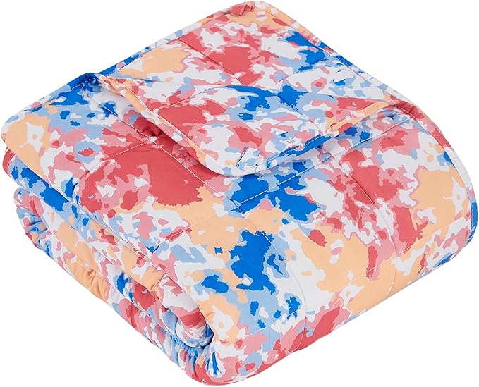 Topcee Weighted Blanket for Adults (15 lbs, 60" x 80") Queen Size Soft Cooling Heavy Blanket Sleeping, Apply to 130-160 lbs Body, Thick Breathable Blanket with Glass Bead, Easy Care