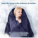 Topcee Weighted Blanket for Adults (12 lbs, 60" x 80") Queen Size Soft Cooling Heavy Blanket Sleeping, Apply to 110-130 lbs Body, Thick Breathable Blanket with Glass Bead, Easy Care