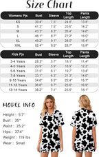 Girls & Womens Satin Pajamas Set, Silk Button-Down Sleepwear 2 Piece Nightwear, 3 Years - Women XXL