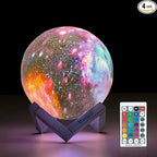 Moon Lamp Galaxy Lamp Upgraded Timing 5.9 Inch 16 Colors 3D Moonlight Galaxy Light,Moon Night Light for Adults,Kids Lamp Moon Gifts for Women Girls Boys Bedroom