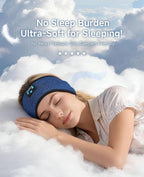 Perytong Sleep Headphones Bluetooth 5.4 Headband, Wireless Headphones Earbuds Earphones Sweatproof for Women Men Sports Workout Running Jogging Yoga Cool Gadgets Christmas Unique Gifts