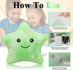 LED Night Light UP Glow Star Pillow for Kids Throw Pillow Children Boy Girls Stuffed Animals,Cute Pillows Plushies Twinkle Twinkle Little Star Toys Plush Gifts for Birthday Christmas New Year