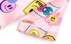 Beezizac Little & Big Girls Satin Silky Button Pajama Summer Short Sleeves Set Trendy Outfit Kid Size 6-16