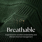 Boho Knitted Chenille Blanket with Tassels - Lightweight & Soft All-Season Throw - 3D Classic Pattern for Living Room Bedroom Couch, Imperial Green, Queen 90"x90"