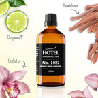 AirScent Hotel Diffuser Oil No. 1023 Inspired by The Baccarat Hotel Scent - Love Affair Fragrance Oil for Ultrasonic and Waterless Diffusers and Crafting - 10 mL, 0.34 fl oz Glass Bottle with Dropper