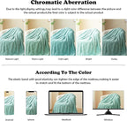 NEWCOSPLAY Super Soft Queen Blanket Sage Green Love Premium Silky Flannel Fleece 3D Heart Checkered Lightweight Bed Blanket All Season Use (Sage Green Love, Queen(90"x90"))