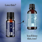 Sleep Essential Oil Blend for Diffuser - Dream Essential Oils for Diffusers Aromatherapy and Relaxation with Clary Sage Ylang-Ylang Roman Chamomile and Lavender for Sleep Time Support (10mL)