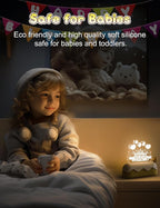 L LOHAS LED Birthday Night Lights for Kids, Kawaii Stuff Birthday Desk Lamp, Rechargeable Desk Decor for Bedroom, Besides, Dinning, Nursery Night Light for Kids, Boys, Girls, Gifts