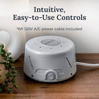 Yogasleep Dohm Classic (Gray) The Original White Noise Machine, Soothing Natural Sound from A Real Fan, Noise Cancelling for Office Privacy, Travel & Meditation, Sleep Therapy for Adults & Baby