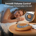 Sleep Sound Machine, Portable Battery Powered Noise Machine with 36 Soothing Sounds, USB Charger, Auto-Off Timer, Adjustable Volume, Headphone Jack for Baby, Kid, Adult