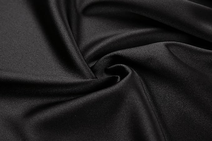Women's Pure Color Satin Kimono Robe Short Bridesmaids Robe Dressing Gown
