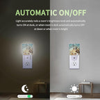 Starfish Seashell on Beach Night Light, Summmer Beach Night Light Plug into Wall with Dusk to Dawn Sensor, LED Lamp Energy Saving Lights for Men Women Boys Girls,Lamp for Bedroom Bathroom Hallway