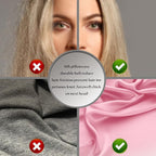 Silk Pillow Cases 2 Pack Soft Breathable and Sliky King Size Pillow Cases Set of 2,Natural Mulberry Silk Pillowcase Set of 2 for Hair and Skin with Hidden Zipper (Pink,20"X 36",2pcs)