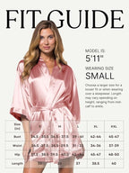 Turquaz Women's Bride Bridesmaids Silky Robe Satin Kimono Robes for Women Lingerie